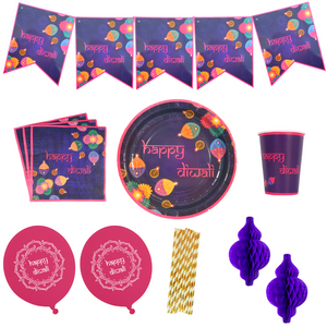 Party In A Box - Diwali - Purple & Pink