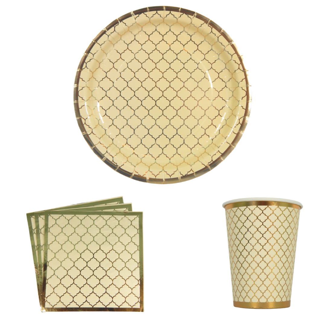 Moroccan Party Pack - Ivory