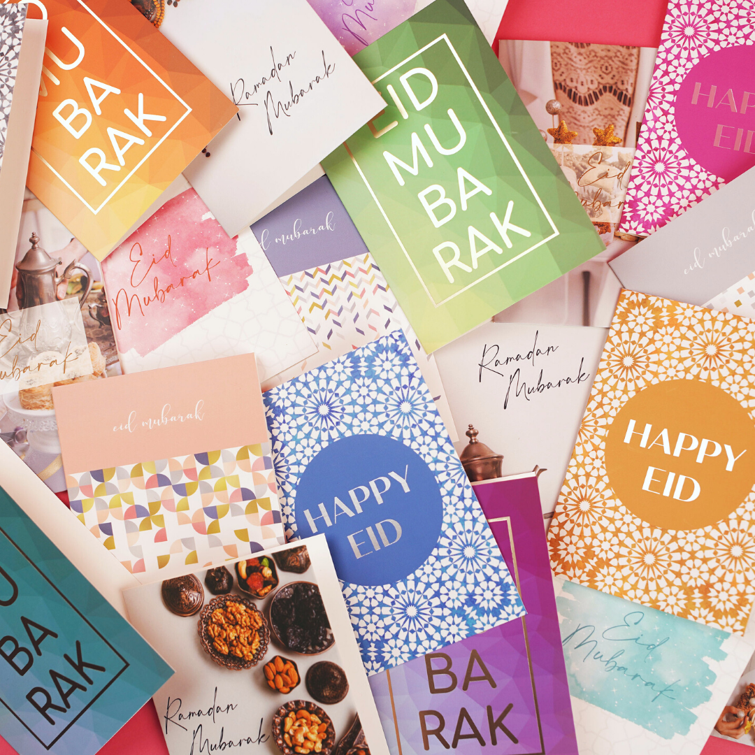 Eid Mubarak Greeting Cards (6pk) - Mosaic