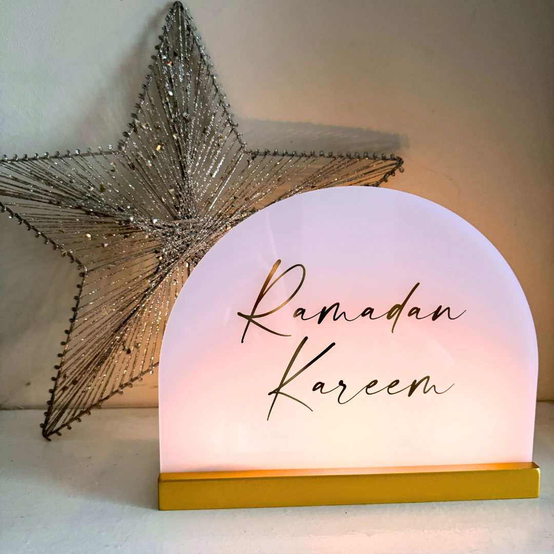 Acrylic Candle Plaque Display - Celebration Bundle