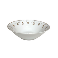 Lantern Gold Plated - 2pc Large Bowl Set - Ceramic Porcelain China
