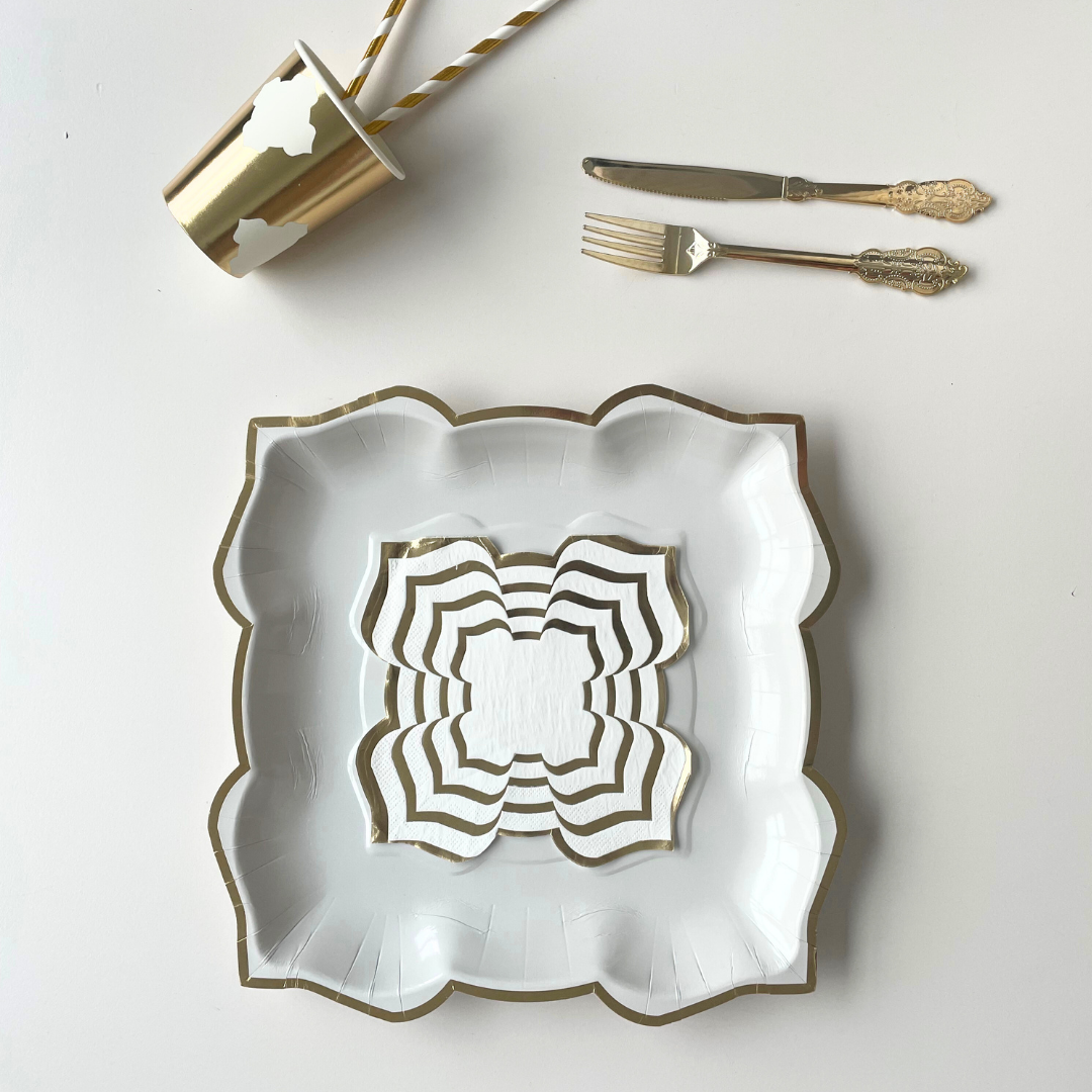 Party In A Box - Umrah - Cream & Black