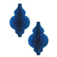 Lantern Honeycombs (2pk) - Navy