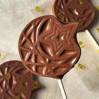 Moon & Star Chocolate Lolly