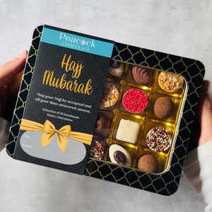 Luxury Chocolate Selection Gift Tin (16pk) - Hajj Mubarak