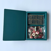 Eid Moon & Lanterns Treat Card - Green
