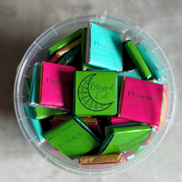 Eid Chocolate Squares Tub (100pk) - Colourful