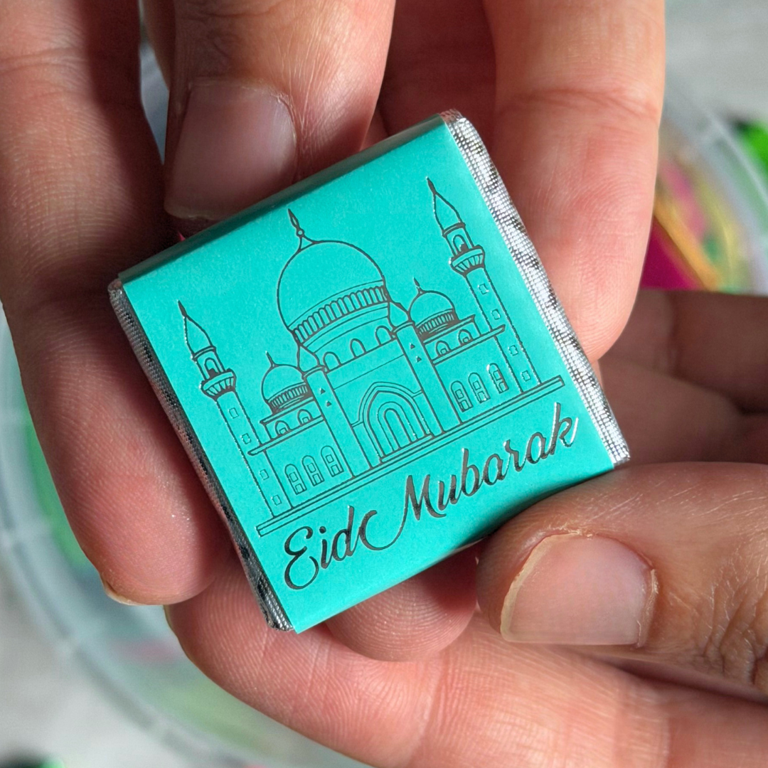Milk Chocolate Squares (30pk) - Colourful Eid