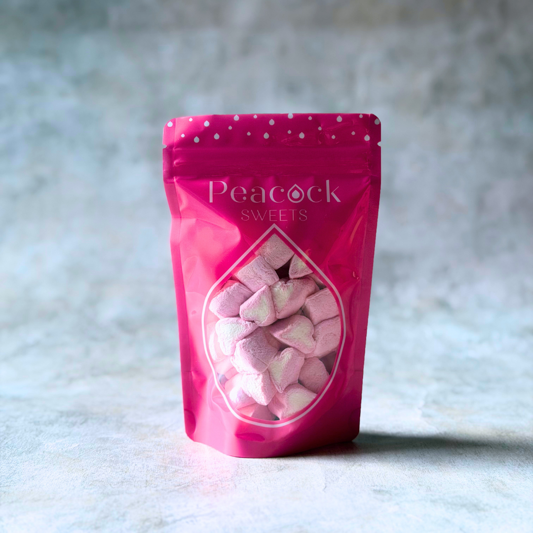Small Heart Marshmallows