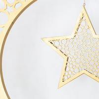 Large Moon & Star - Gold