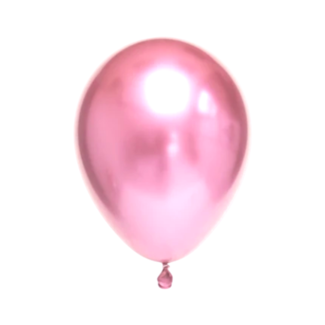 Metallic Balloons (10pk) - Pink