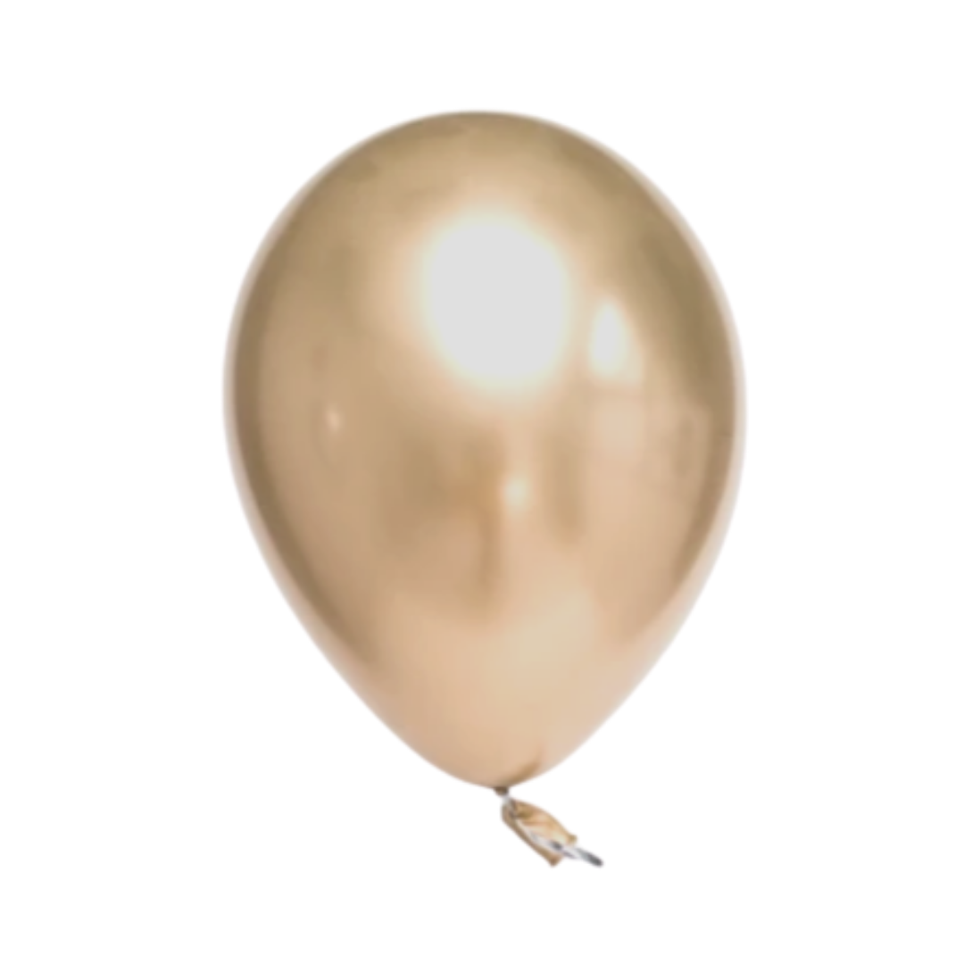 Metallic Balloons (10pk) - Champagne