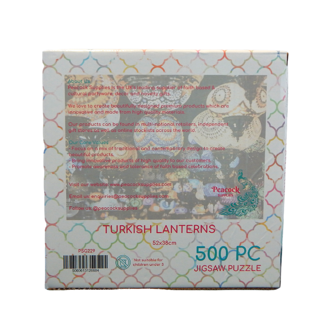 Turkish Lanterns Jigsaw Puzzle - 500pcs