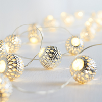 Ball Fairy Lights - Silver