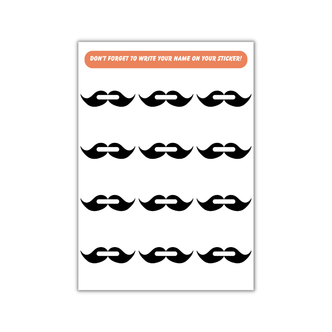 Put The Moustache On The Groom - Party Game Pack