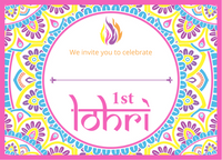 My First Lohri Invitations - 6 pack