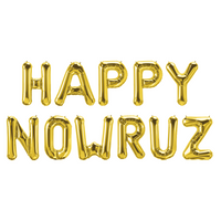 Happy Nowruz Foil Balloons