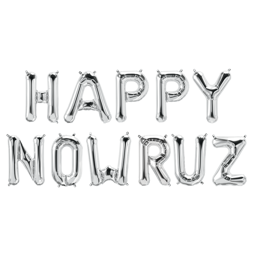 Happy Nowruz Foil Balloons