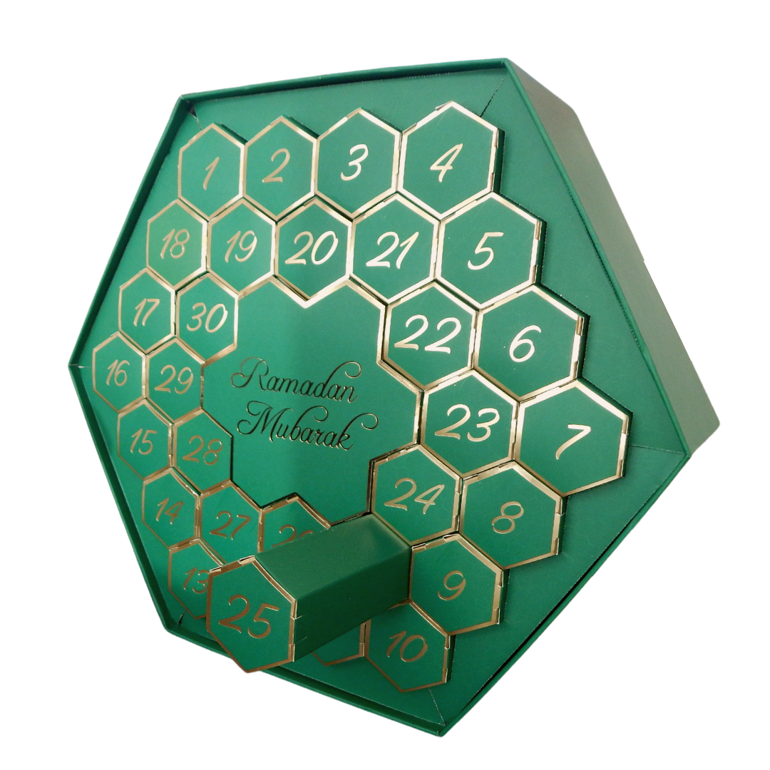 Ramadan Honeycomb Calendar & Cream Chocolates (30pk)