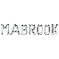 Mabrook Foil Balloons