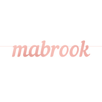 Mabrook Letter Banner