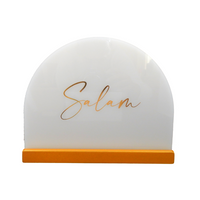 Acrylic Candle Plaque Display - Home Bundle