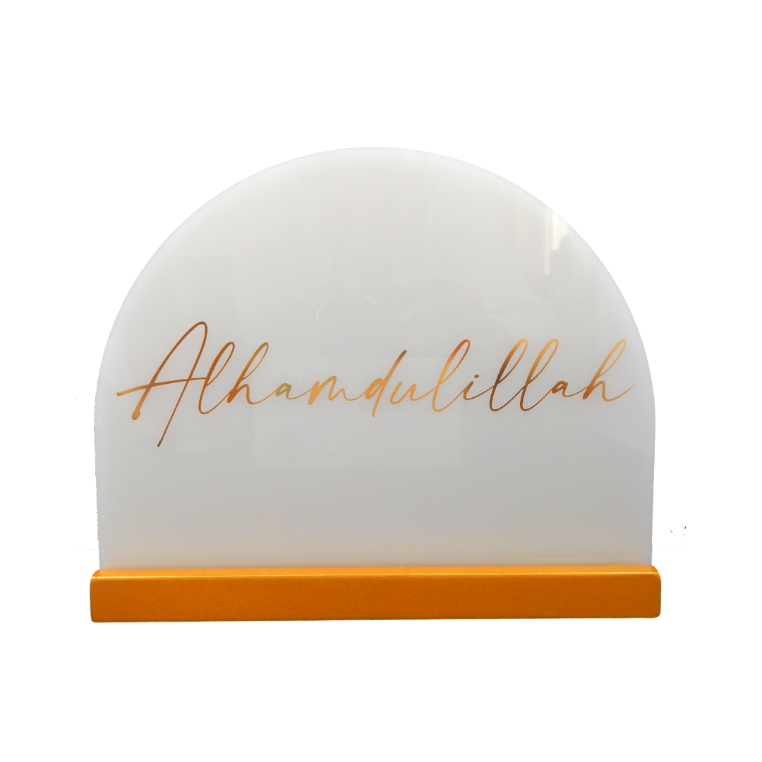 Acrylic Candle Plaque Display - Home Bundle