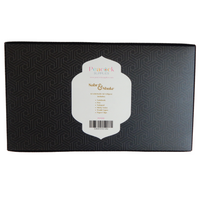 Sabr & Shukr Stationery Gift Set (Geometric) - Black & Gold Foil