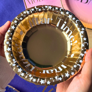 Iftar Time Party Bowls (10pk) - Gold