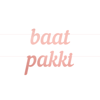 Baat Pakki Letter Banner