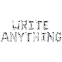 Personalised "Write Anything" Foil Balloons