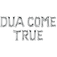 Dua Come True Foil Balloons