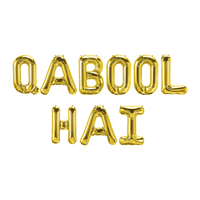 Qabool Hai Foil Balloons