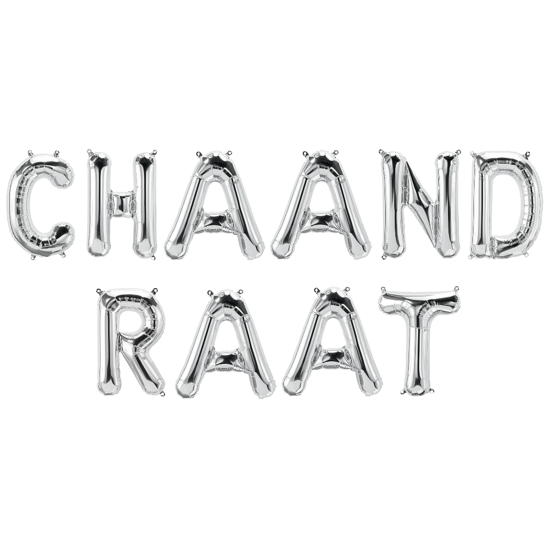 Chaand Raat Foil Balloons