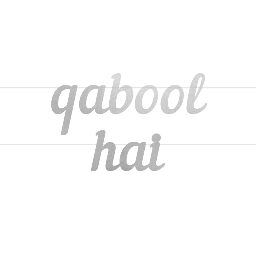 Qabool Hai Letter Banner