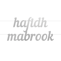 Hafidh Mabrook Letter Banner