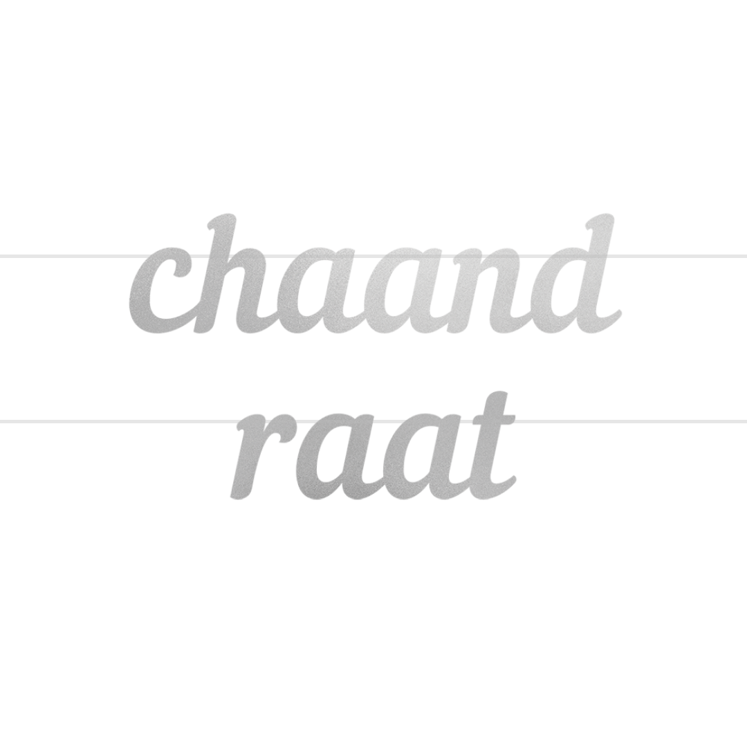 Chaand Raat Letter Banner