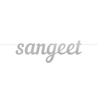 Sangeet Letter Banner