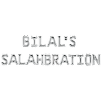 Personalised Salahbration Foil Balloons