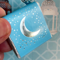 Ramadan Chocolate Countdown Calendar - Blue & Silver