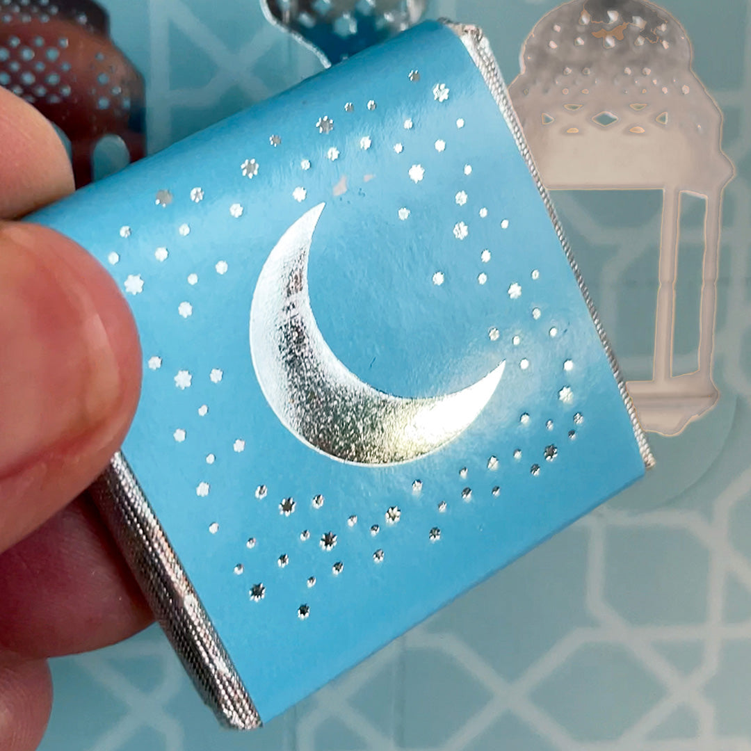 Ramadan Chocolate Countdown Calendar - Blue & Silver