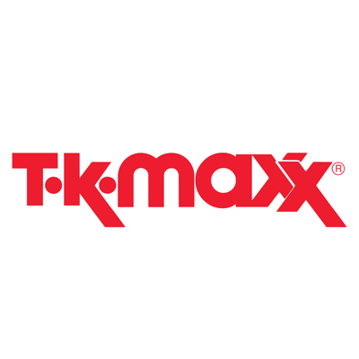 T.K. Maxx logo in red on a white background