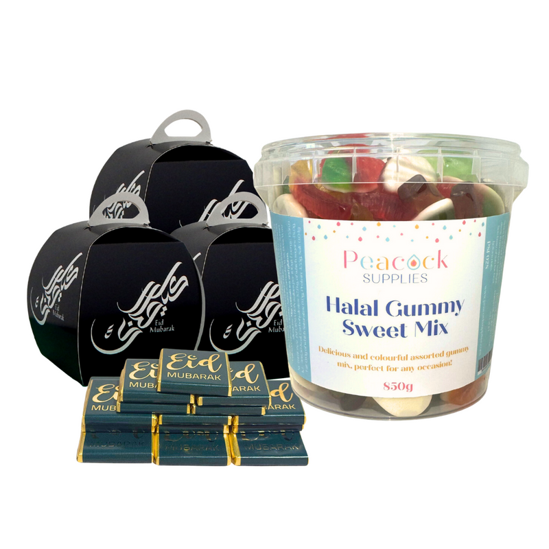 Party Favours Bundle with Filler (10pk) - Eid Black