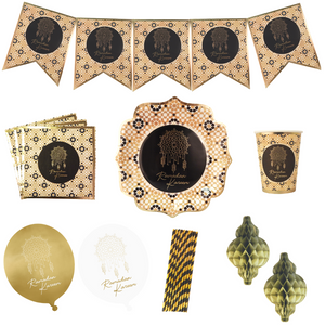 Party In A Box - Ramadan - Black & Gold
