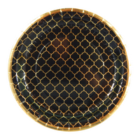 Moroccan Ebony Party Plates - 10 pack