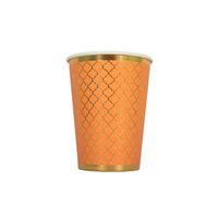 Moroccan Amber Party Cups - 10 pack