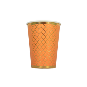 Moroccan Amber Party Cups - 10 pack