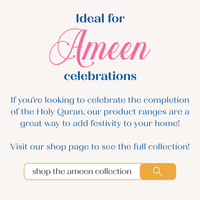 Ameen Mubarak Foil Balloons - Silver