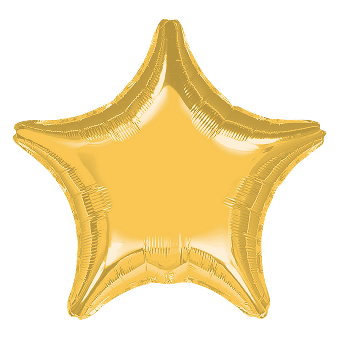 Star Foil Balloon - Gold
