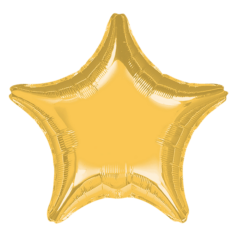 Star Foil Balloon - Gold
